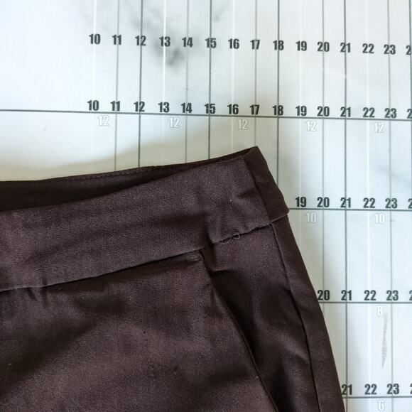 Tribal Wide Leg Pants Womens 16 Brown Rayon Blend Comfortable Stylish - Picture 7 of 8